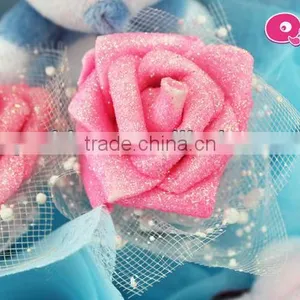 Valentines Plush Bouquet thumbnail-4