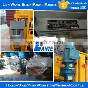 QT40-3 Block Lay Mobile Hollow Block Machine for Producing 6 Inch, 9 Inch Blocks 4000pcs per Shift,laying Block Making Machine thumbnail-4