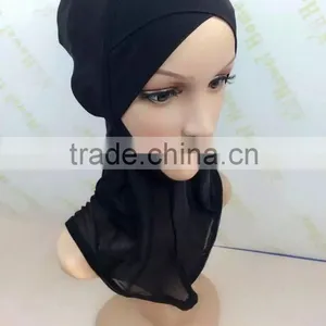 C075 New Criss Cross Thin Net Ninja Inner Underscarf With Slim Face Design thumbnail-5