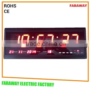 3" Led Digital Clock With Infared Remote thumbnail-1