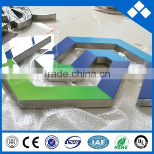 2015 Waterproof Large Hot Sales Used Outdoor Illuminated Signage Acrylic Led Sign thumbnail-3