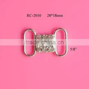 Stock Hot Selling Factory Price Rhinestone Connector for Headband/hairwear for Bikini (RC-2010) thumbnail-1