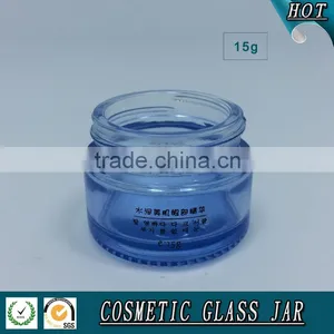 15ml Transparent Glass Cosmetics Jar thumbnail-3