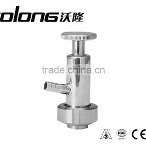 NPT/BSP Male End Stainless Steel Sanitary Sampling Valve thumbnail-2