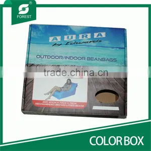 PROMOTIONAL DOUBLE WALL CORRUGATED COLOR BOX FOR FURNITURE thumbnail-6