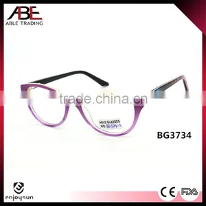 New Stylish 2016 Ladies High Level Handmade Acetate Eyeglasses Optical Frames Optics Spectacle Supplier's Choice thumbnail-2