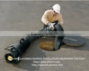 Black PVC Anti Static Conductive Ventilation Duct thumbnail-4