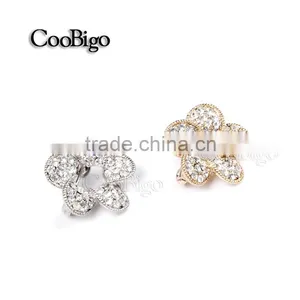 Fashion Jewelry MC STONE Simple Flower Brooch Women Girls Dresses Hijab Scarf Party Gift Apparel Jacket Promotion Accessories thumbnail-3