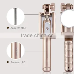 Wholesale Colorful Foldable Selfie Stick With Bluetooth Shutter Button thumbnail-5