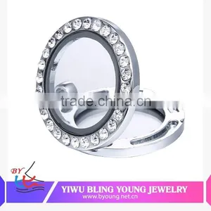 Memory Crystal Charm Locket Wholesale thumbnail-1