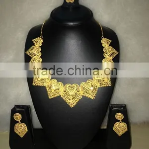Gold Plated Necklace Set thumbnail-1