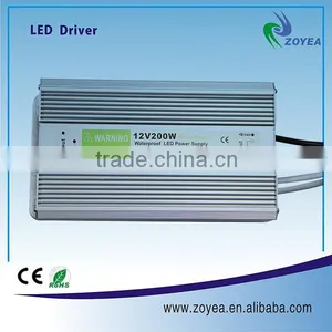 24V 200W Led Flood Light Driver With CE&ROHS thumbnail-1