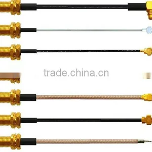 Yetnorson Manufacture Rg174 FME Male to CRC9 Male Right Angle Pigtail Cable thumbnail-3