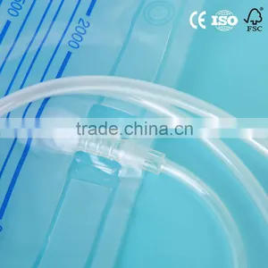 With T-outlet 2L Urine Bag thumbnail-4
