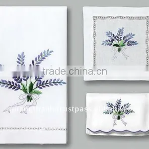 Embroidery Guest Towel thumbnail-1