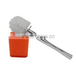 Whole Saleoptional Color Plastic Toilet Cleaning Brush Holder Retangle Toilet Brush Holder Set thumbnail-3