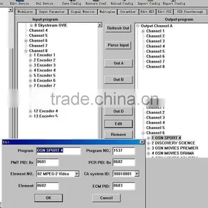 DVB-S2 to DVB T Modulator (8*DVB-S/S2 In,3*DVB-T RF Out) thumbnail-5