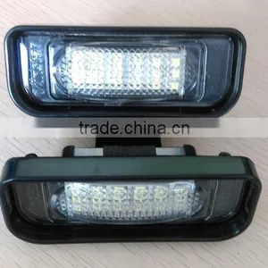E-mark Super Brightness LED License Plate Lamp for W220 Led Number Plate Lights for Mercedes W220 S-CLASS 1999-2005 thumbnail-4