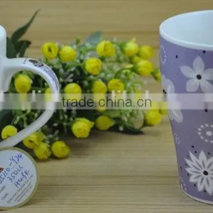 11OZ Mr Dog Decal Print Coffee Cups, Shiny Surface New Bone China Mug, KL5004-10302 thumbnail-5