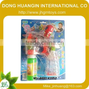 2014 Automatic Battery Bubble Gun With Light and Music thumbnail-1
