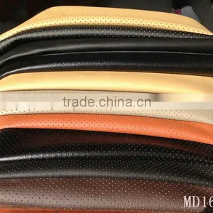 Pu Punched Leather for Car Seat Upholstery thumbnail-1