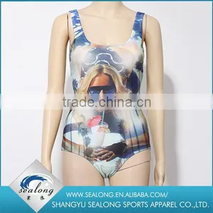 Made in China Fashion Dress Girls Sweet Fitness Swimwear thumbnail-1
