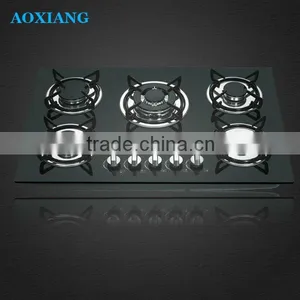 5 Burner Built-in Glass Top Gas Stove/Gas Cooker/Gas Hob XLX-815G thumbnail-1