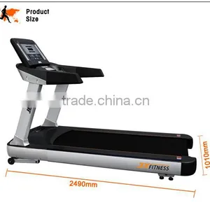 Fashion Design AC Outdoor Electric Treadmill With 19" Touch Screen thumbnail-3