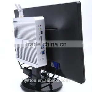 New Product Mini PC Barebone System Intel Core i3 4158u 2.0G Fanless Desktop Computer i3 Windows Ubuntu Dual NIC 2 Lan thumbnail-6