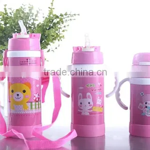 Cartoon Double Handle Vacuum Cup With Three Volume thumbnail-4