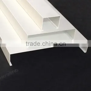 Various Width Suspended Metal Ceiling Panel Aluminum B - Shaped Open Strip Ceiling thumbnail-6