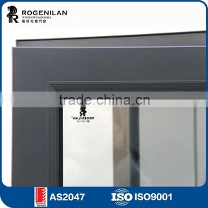 ROGENILAN 118 Series French Window Grill Design Aluminum Room Window Models thumbnail-5