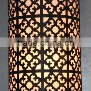 UL & CUL Listed Indoor Flower Wall Light in Painted Matte Black thumbnail-1