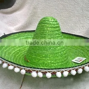 New Style Handmade Mini Mexican Sombrero Straw Hat Quality Choice thumbnail-1
