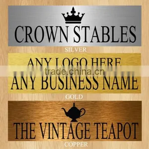 Personalised Small Decorative Metal Plates for Door,bag/street Sign Plate thumbnail-5