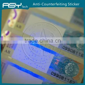 UV Invisible Logo Paper Label Printing thumbnail-2