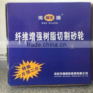 4.5'' / 115 mm Flat Resin Cutting Disc Abrasive Cut off Wheel thumbnail-4