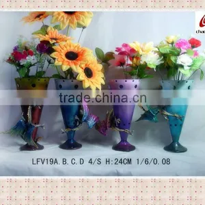 Metal Flower Vase LFV19A.B.C.D thumbnail-1