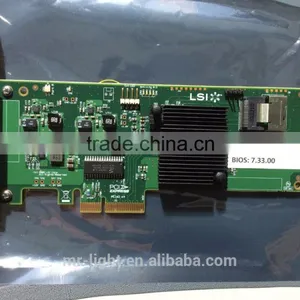 LSI SAS 9211-4i 4-Port, 6Gb/s SAS+SATA to PCI Express Host Bus Adapter thumbnail-1