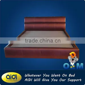 High Quality Wedding Bed Frame, Ultra King Size China Red Wedding Bed thumbnail-1