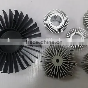 COLD FORGING COPPER HEATSINK EXTRUSTION ALUMINIUM HEATSINK thumbnail-1