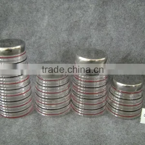 Colorful Glass Jar With Metal Lid thumbnail-2