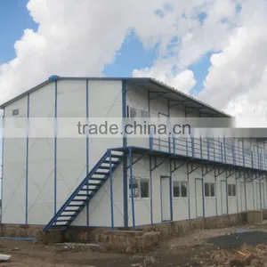 Prefab Steel Frame Cabin Model Building Mobile House With EPS Panel for Sale thumbnail-2