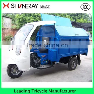 2016 New Arrival Garbage Top Three Wheel Motorized Motorcycle Tricycle Bike thumbnail-1