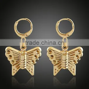 Jewelry Factory China Top Quality Fashion Copper Long Hanging Earring Design thumbnail-1
