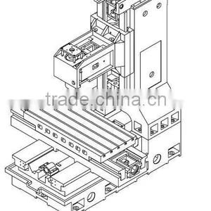CNC Machine Frame / Body;VMC1060B thumbnail-1