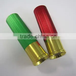 9 LED Metal Aluminum Shotgun Shell Bullet Flashlight thumbnail-1