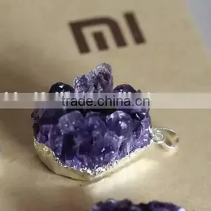 Cute Natural Amethyst Pendants Jewelry thumbnail-2