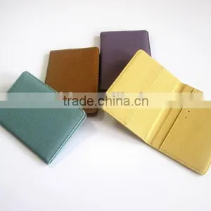 Fashion Leather Passport Holder PU Passport Wallet Leather Passport Case thumbnail-1