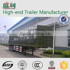 Boat Semi Trailer Shengshun Auto /side Wall Semi Trailer / Transport Semi Trailer thumbnail-1